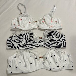 3 Pc Bra Set